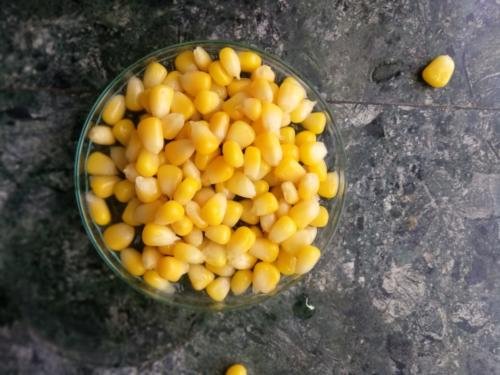 Canned sweet corn 450 gm in bouwl