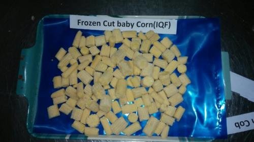 Frozen baby corn Cut